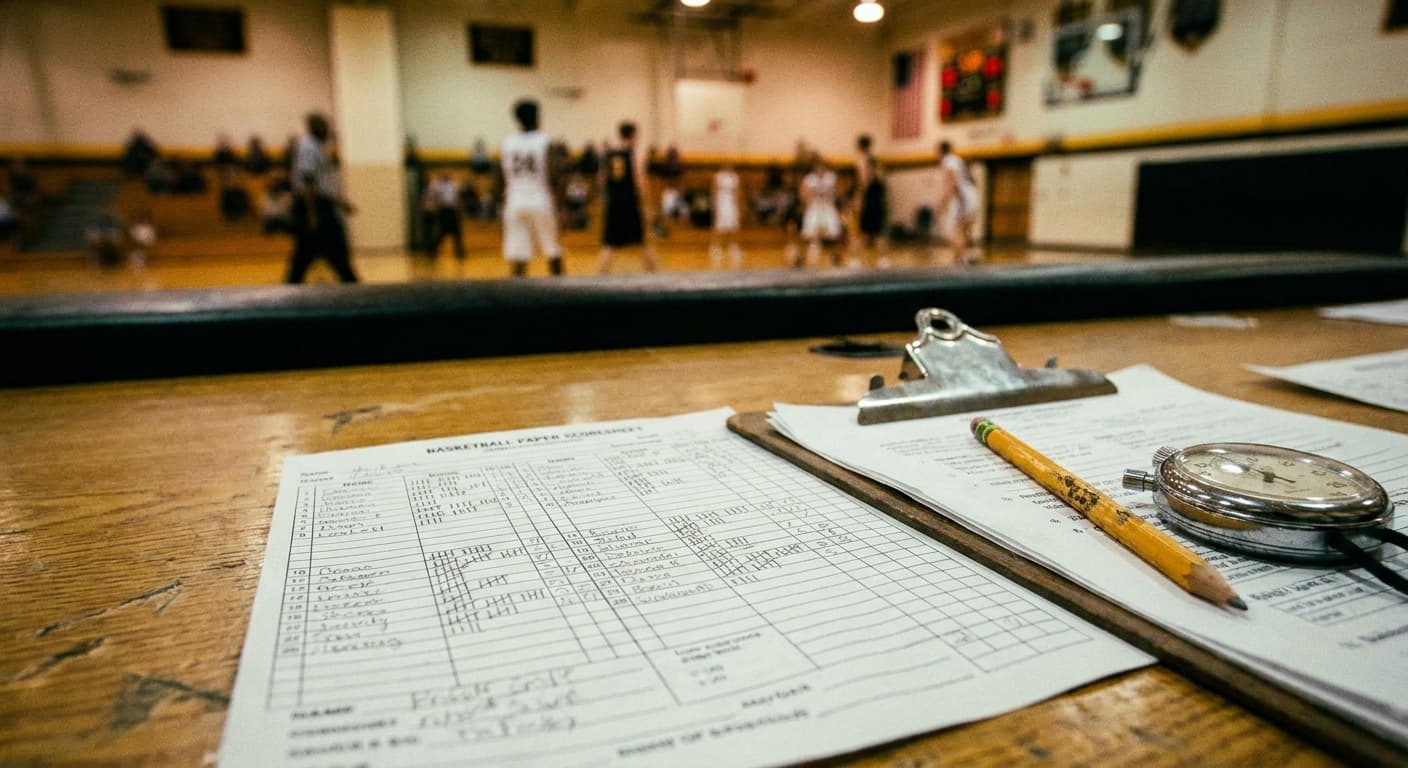 Feuille de match basketball : 10 erreurs classiques à éviter
